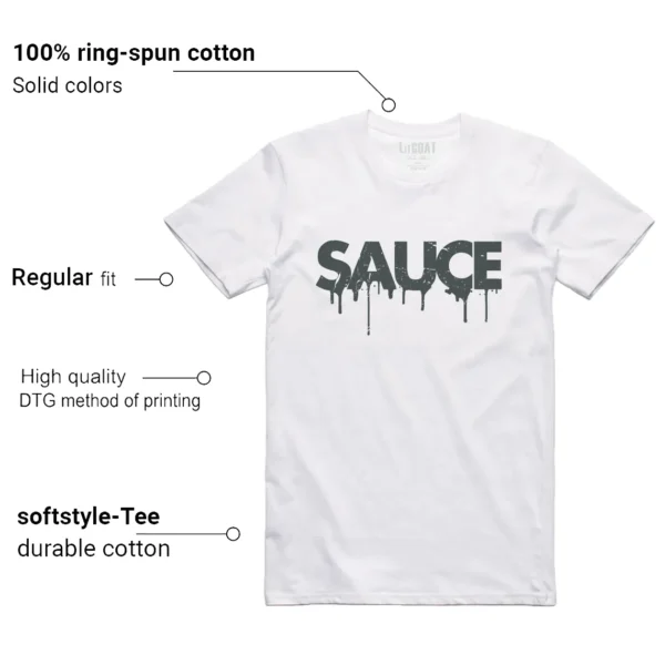 Sauce Tee to Match Your Nike Dunk Low Vintage Green Features