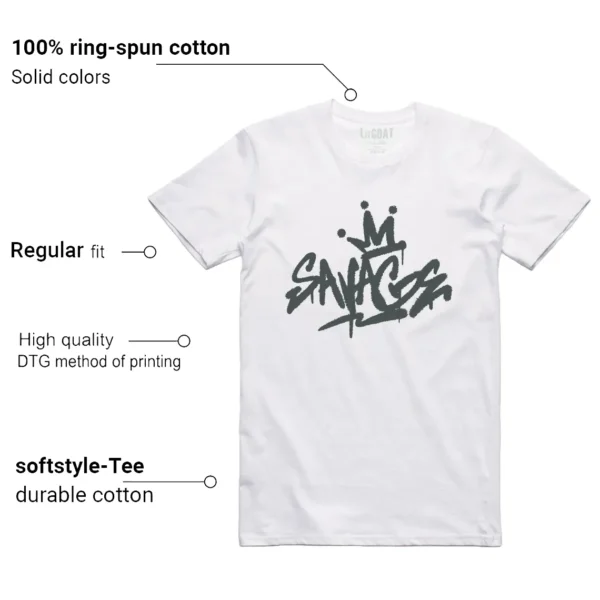 Savage Style Shirt for Nike Dunk Low Vintage Green Lovers Features