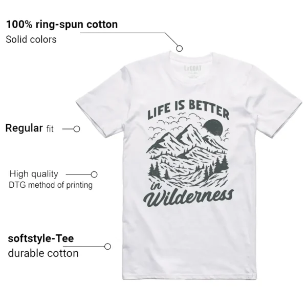 Wilderness Tee - Perfect with Nike Dunk Low Vintage Green Features