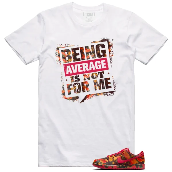 Average Not Me Tee Matches Nike SB Dunk Low The Wizard of Oz Sneaker