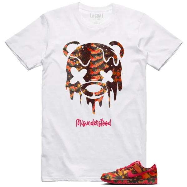 Nike SB Dunk Low The Wizard of Oz Matching Tee - Drippy Bear Graphic