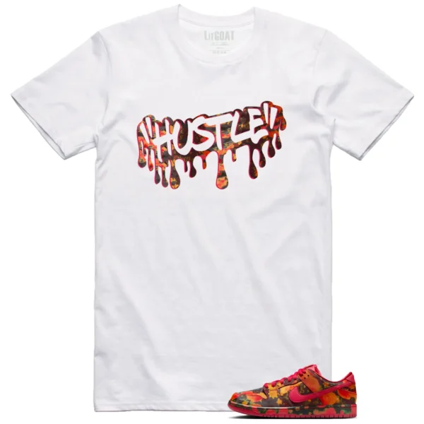 Hustle Drip Tee Matching Nike SB Dunk Low The Wizard of Oz