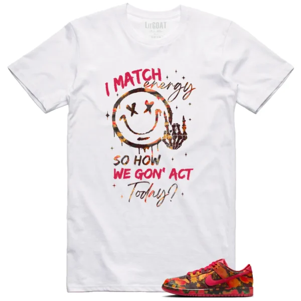 Nike SB Dunk Low The Wizard of Oz Matching Tee Shirt - Match Energy