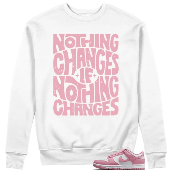 Nike Dunk Low Elemental Pink Style: Nothing Changes Sweat