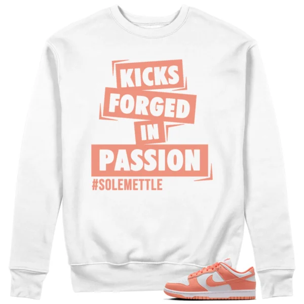 Passion Kicks Sweatshirt - Perfect Match for Nike Dunk Low Light Wild Mango