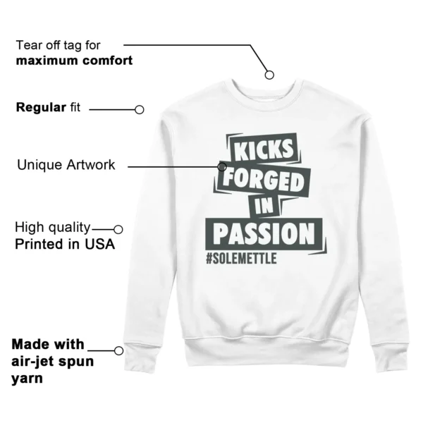 Passion Kicks Sweatshirt - Perfect Match for Nike Dunk Low Vintage Green Features