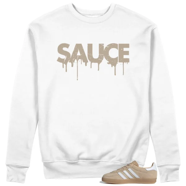 Sauce Sweat to Match Your Adidas gazelle Indoor Magic Beige