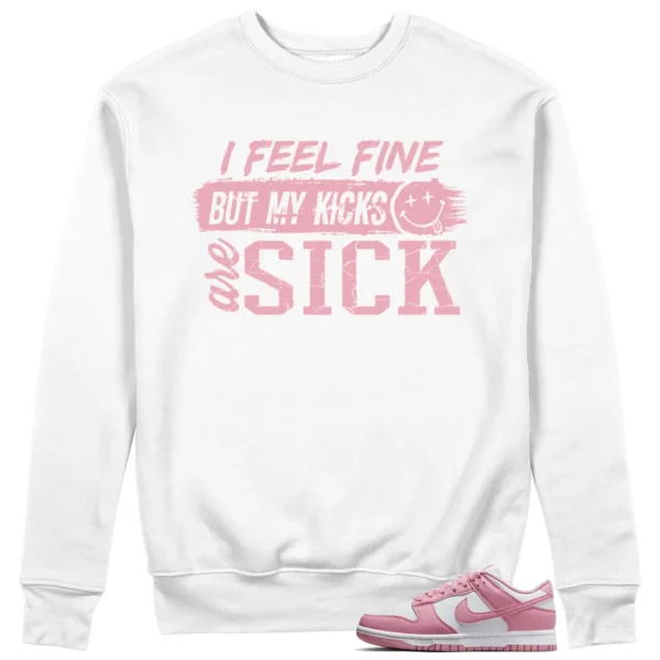 Nike Dunk Low Elemental Pink Match: Sick Kicks Sweatshirt