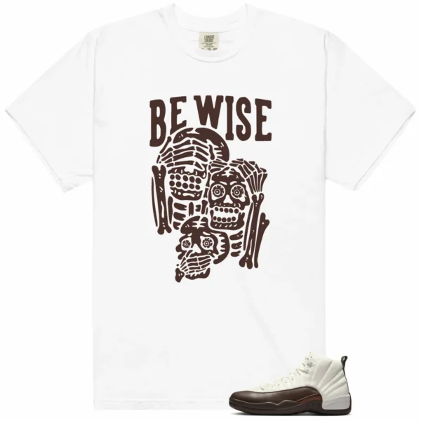 SoleFly x Air Jordan 12 Cafecito 'Be Wise' Matching Shirt