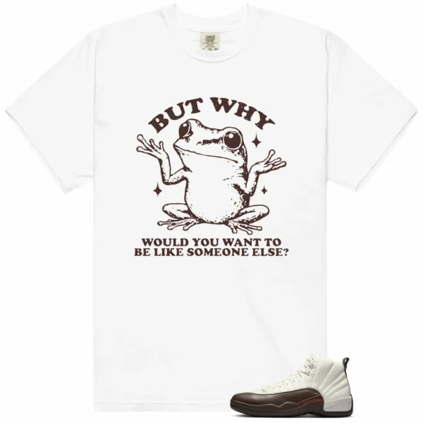 Funny But Why Shirt for SoleFly x Air Jordan 12 Cafecito