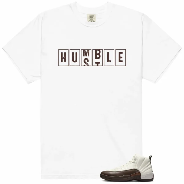 SoleFly x Air Jordan 12 Cafecito - Hustle Humble T-Shirt