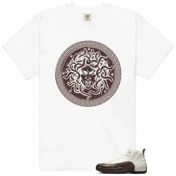 Medusa Tee for SoleFly x Air Jordan 12 Cafecito Kicks