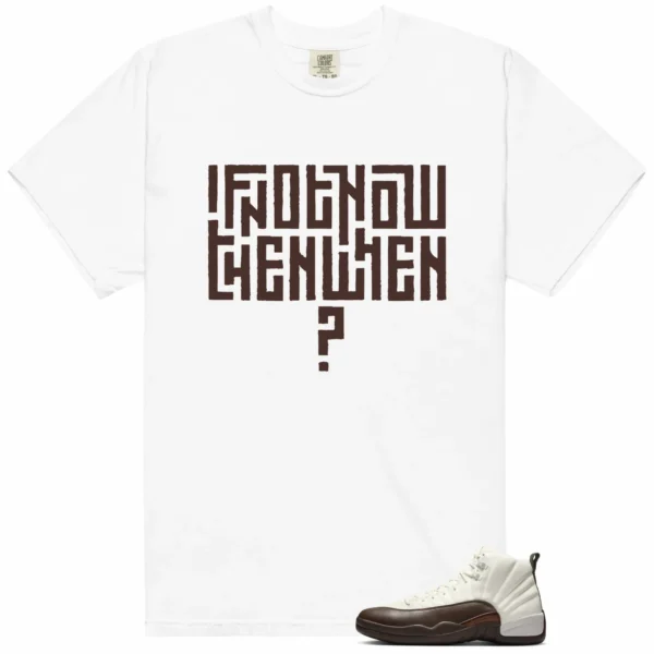 SoleFly x Air Jordan 12 Cafecito Style T-shirt Motivational Graphic