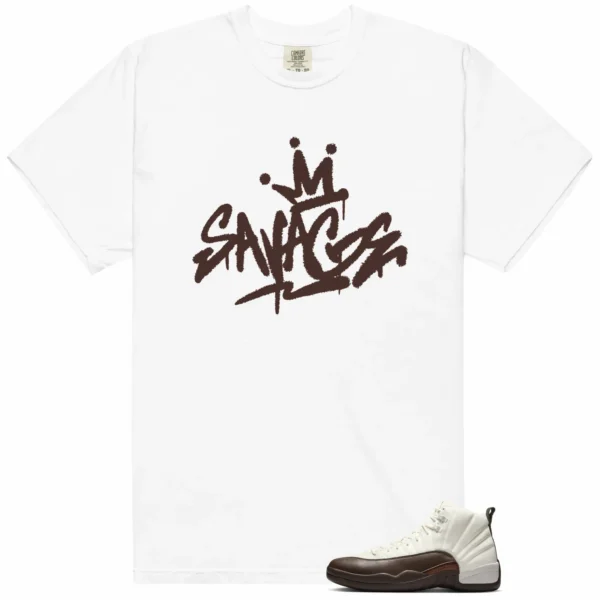 Savage Style Shirt for SoleFly x Air Jordan 12 Cafecito Lovers