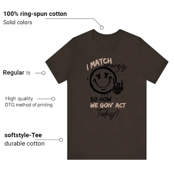 Travis Scott x Air Jordan 1 Low OG Velvet Brown Matching Tee Shirt - Match Energy Features