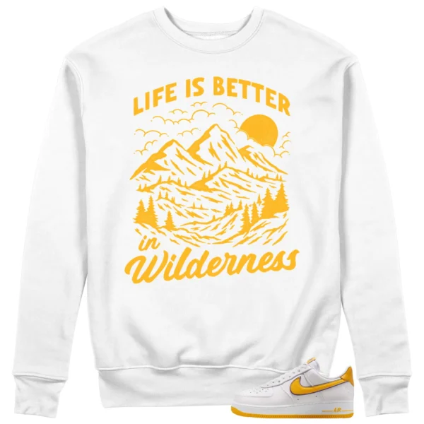 Wilderness Sweat - Perfect with Nike Air Force 1 Low Kobe Bryant