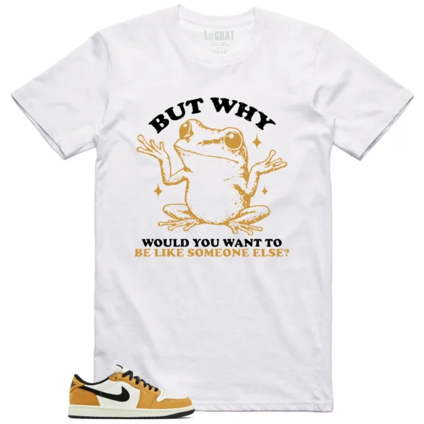 Funny But Why Shirt for Air Jordan 1 Low OG Rookie of the Year