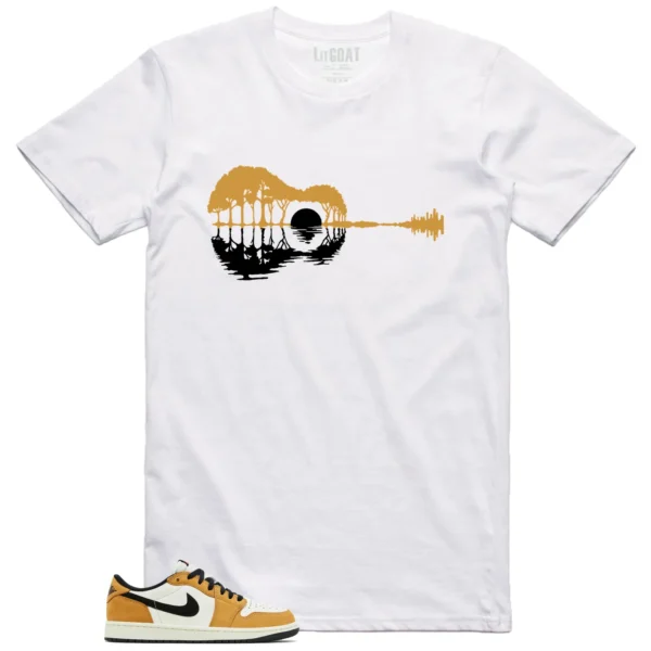 Guitar Shirt for Air Jordan 1 Low OG Rookie of the Year Sneaker