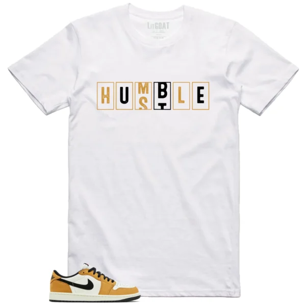 Air Jordan 1 Low OG Rookie of the Year - Hustle Humble T-Shirt