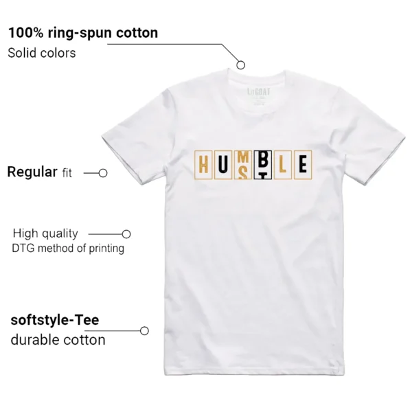 Air Jordan 1 Low OG Rookie of the Year - Hustle Humble T-Shirt Features