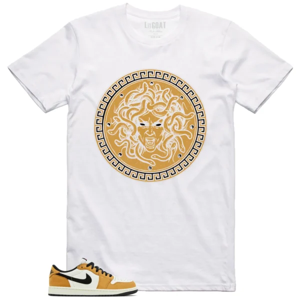 Medusa Tee for Air Jordan 1 Low OG Rookie of the Year Kicks