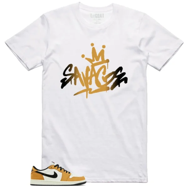 Savage Style Shirt for Air Jordan 1 Low OG Rookie of the Year Lovers