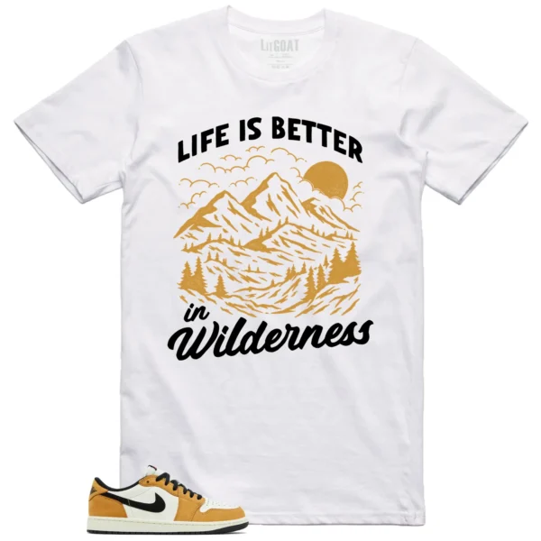 Wilderness Tee - Perfect with Air Jordan 1 Low OG Rookie of the Year