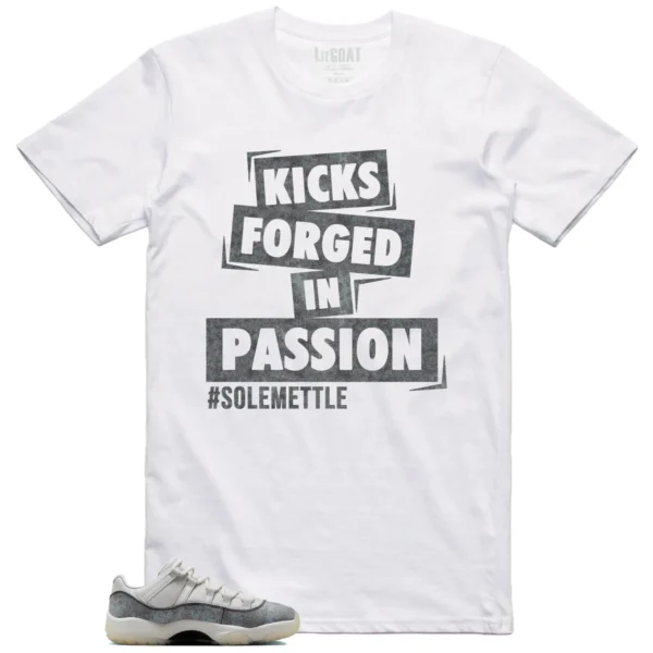 Passion Kicks Tee - Perfect Match for Air Jordan 11 Low Year of the Snake