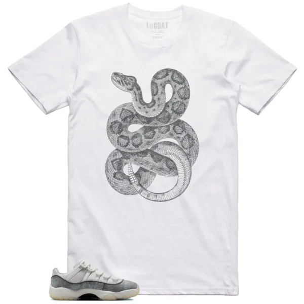 Python Snake Shirt for Air Jordan 11 Low Year of the Snake Sneaker