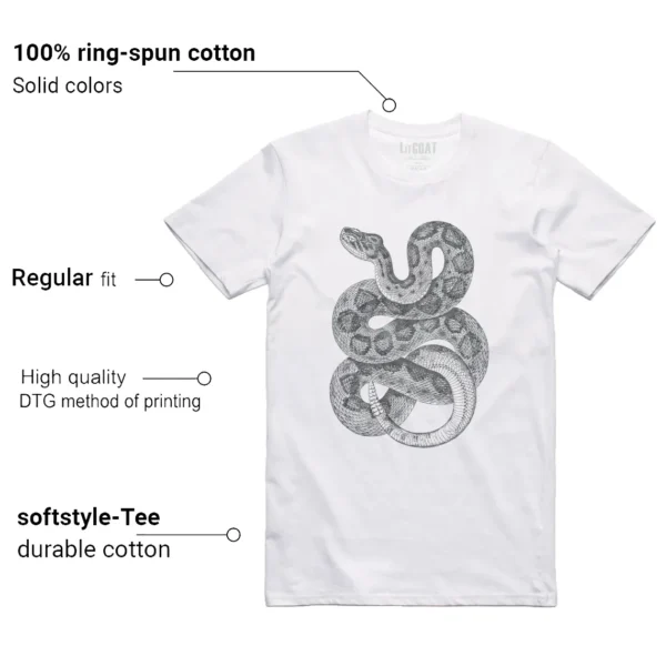 Python Snake Shirt for Air Jordan 11 Low Year of the Snake Sneaker Features