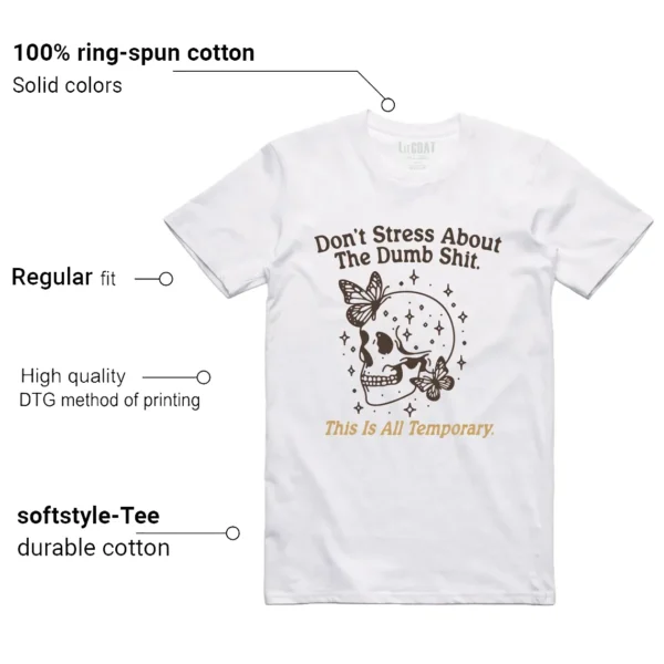 Style Air Jordan 5 Earth With This Don't Stress TShirt Features