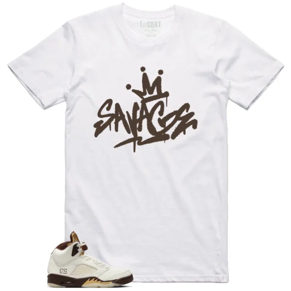 Savage Style Shirt for Air Jordan 5 Earth Lovers