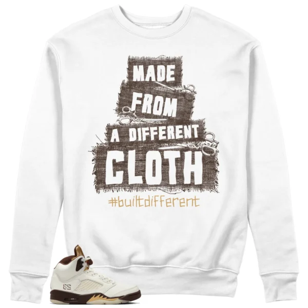 Built Different Sweatshirt for Air Jordan 5 Earth