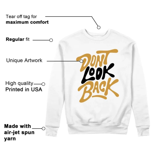 Air Jordan 1 Low OG Rookie of the Year Style: Don't Look Back Sweatshirt Features