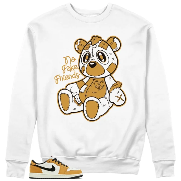 Fake Friends Sweatshirt for Air Jordan 1 Low OG Rookie of the Year Fans