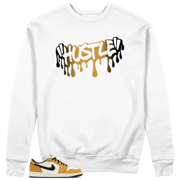 Hustle Drip Sweat Matching Air Jordan 1 Low OG Rookie of the Year