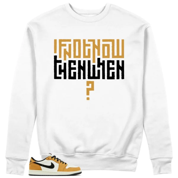 Motivational Sweatshirt For Air Jordan 1 Low OG Rookie of the Year