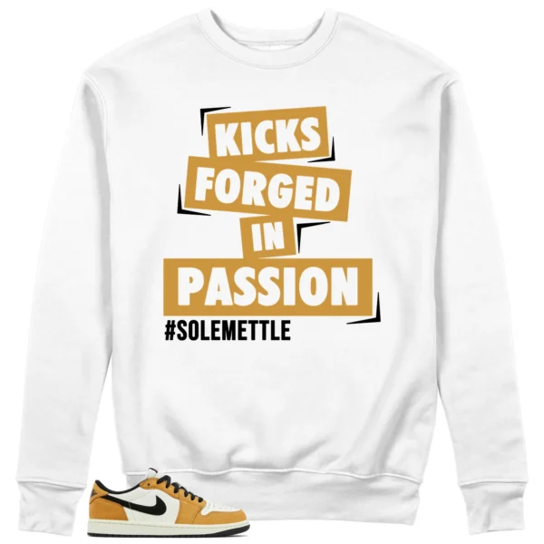 Passion Kicks Sweatshirt - Perfect Match for Air Jordan 1 Low OG Rookie of the Year