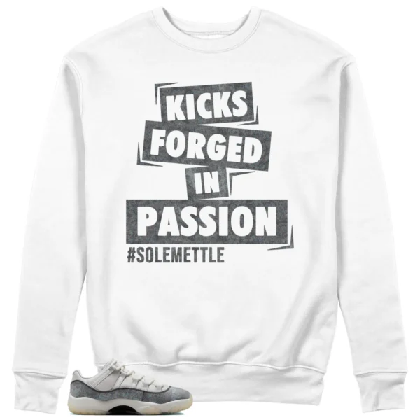 Passion Kicks Sweatshirt - Perfect Match for Air Jordan 11 Low Year of the Snake