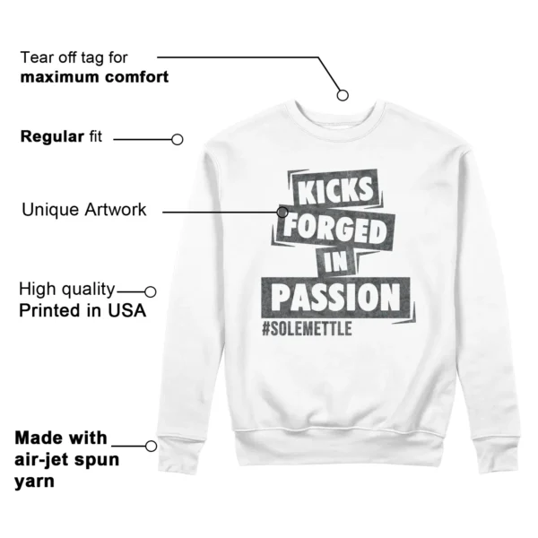 Passion Kicks Sweatshirt - Perfect Match for Air Jordan 11 Low Year of the Snake Features