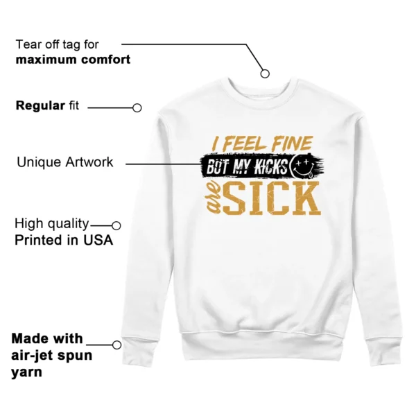 Air Jordan 1 Low OG Rookie of the Year Match: Sick Kicks Sweatshirt Features