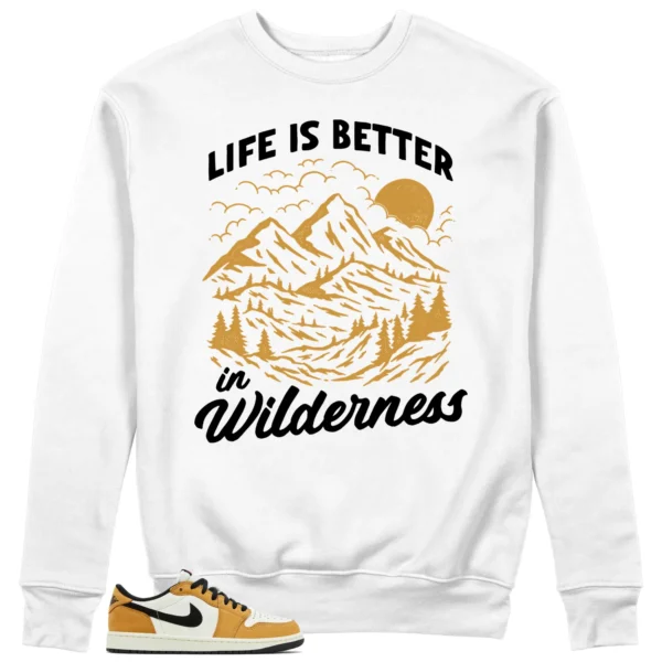 Wilderness Sweat - Perfect with Air Jordan 1 Low OG Rookie of the Year