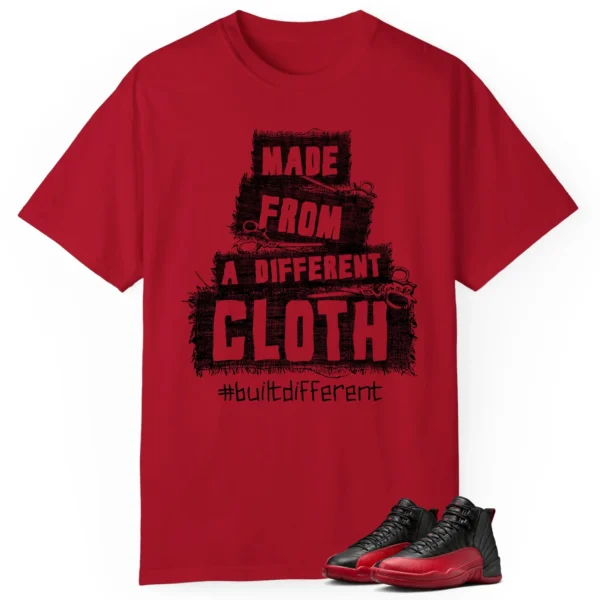 Built Different Tee for Air Jordan 12 Flu Game