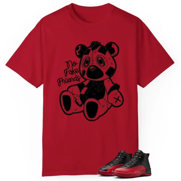 Fake Friends Tee for Air Jordan 12 Flu Game Fans