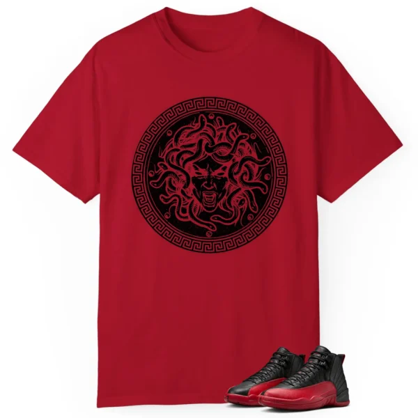 Medusa Tee for Air Jordan 12 Flu Game Kicks