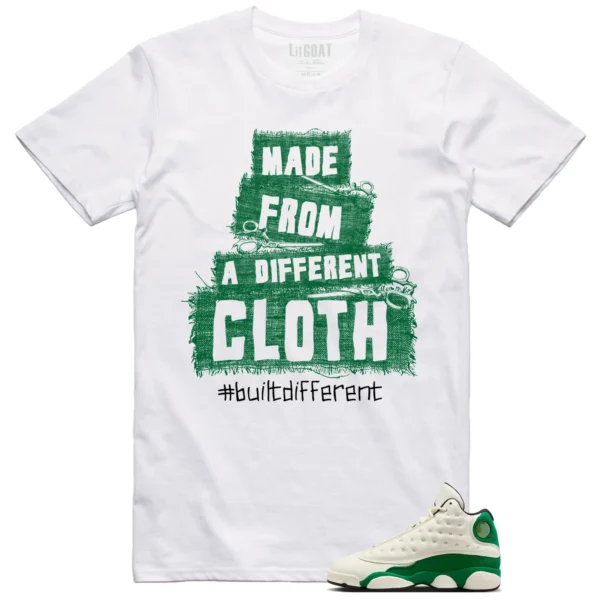 Built Different Tee for Air Jordan 13 Pine Green 2025