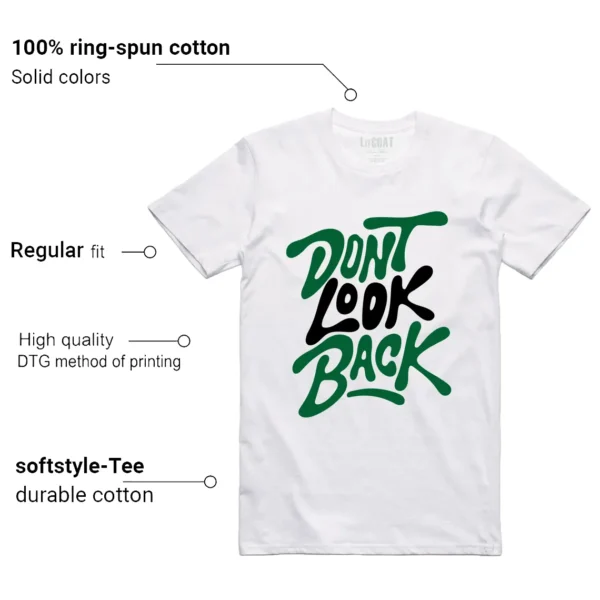 Air Jordan 13 Pine Green 2025 Style: Don't Look Back Shirt Features