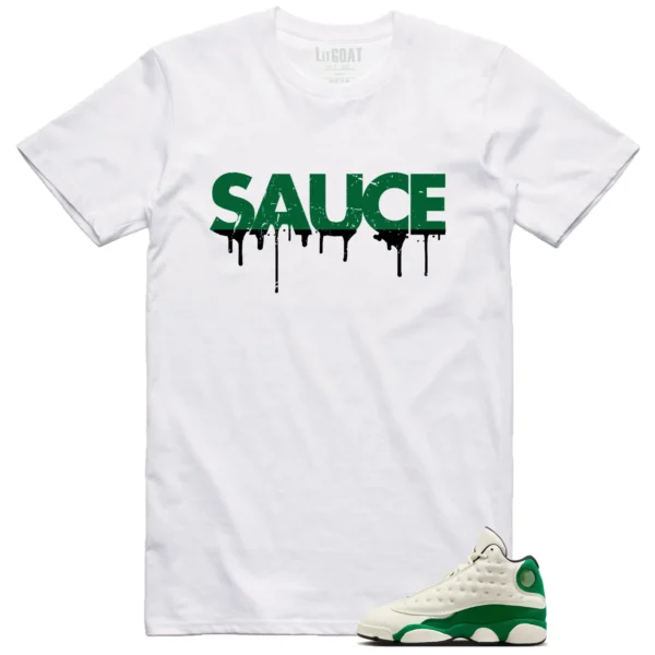 Sauce Tee to Match Your Air Jordan 13 Pine Green 2025