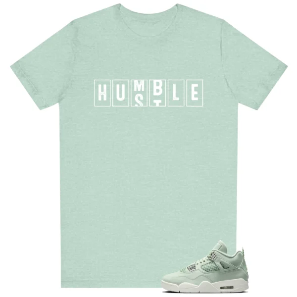 Air Jordan 4 Abundance - Hustle Humble T-Shirt