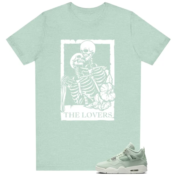 Lovers Tee for Air Jordan 4 Abundance Sneakers